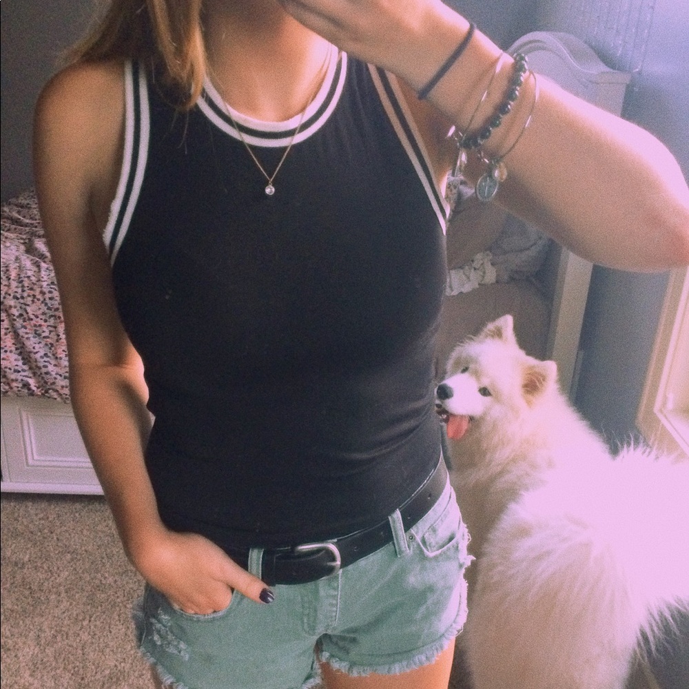 American Eagle Jersey Crop Top